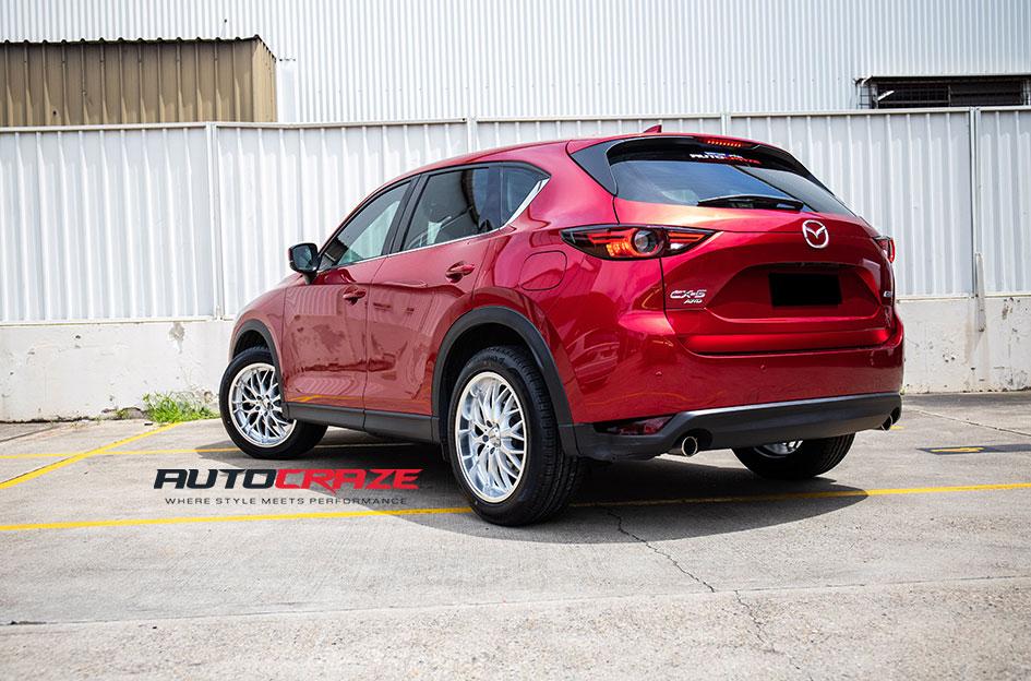 MAZDA CX5 CHEETAH HYPER SILVER POLISH LIP